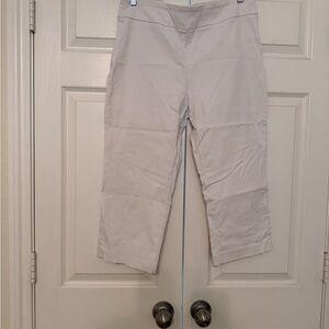 Dana Buchman Light Gray Capris